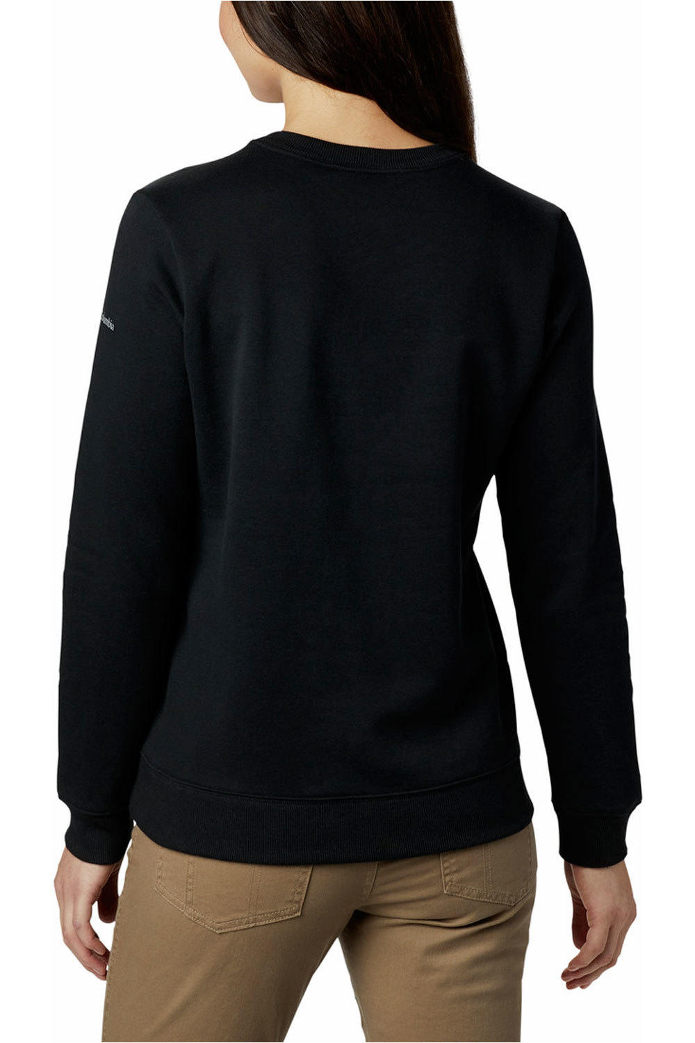 Columbia sudadera mujer Columbia Columbia Logo Crew vista trasera Columbia sudadera mujer Columbia Columbia Logo Crew vista trasera