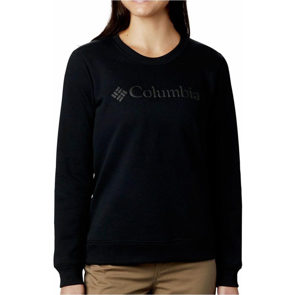 Columbia sudadera mujer Columbia Columbia Logo Crew vista detalle Columbia sudadera mujer Columbia Columbia Logo Crew vista detalle