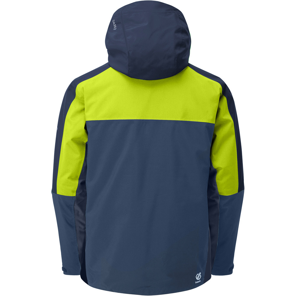 Dare2b chaqueta esquí hombre Dare2b INTERMIT JKT DARK DENIM vista trasera Dare2b chaqueta esquí hombre Dare2b INTERMIT JKT DARK DENIM vista trasera