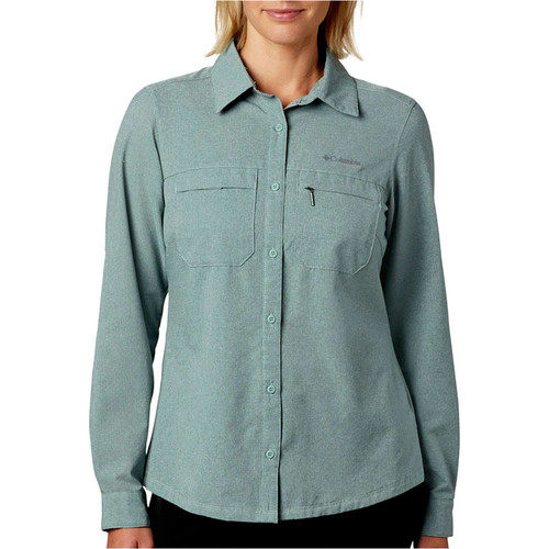 COLUMBIA IRICO LONG SLEEVE SHIRT verde