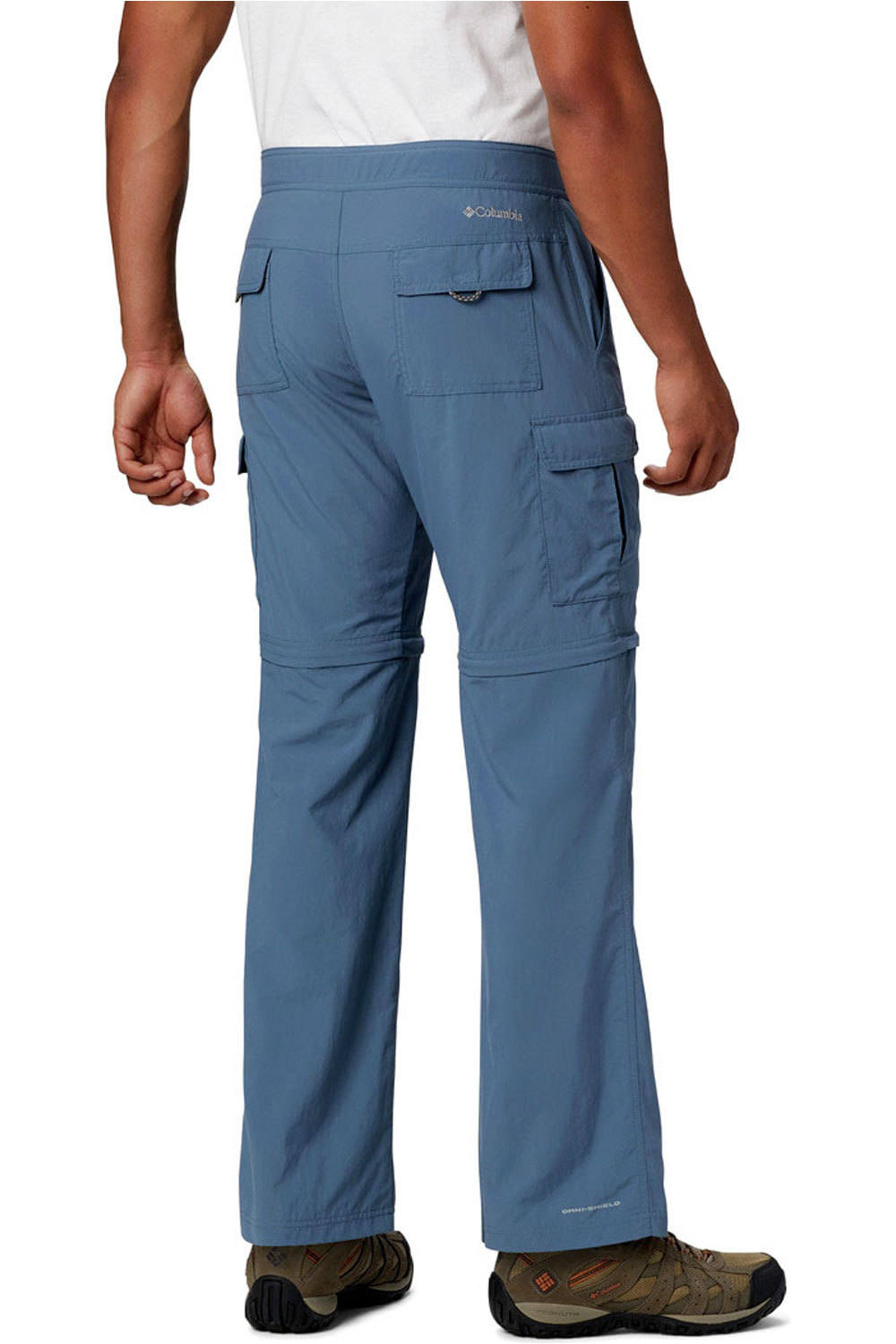 Columbia pantalón montaña hombre Columbia Cascades Explorer Convertible Pant vista trasera Columbia pantalón montaña hombre Columbia Cascades Explorer Convertible Pant vista trasera