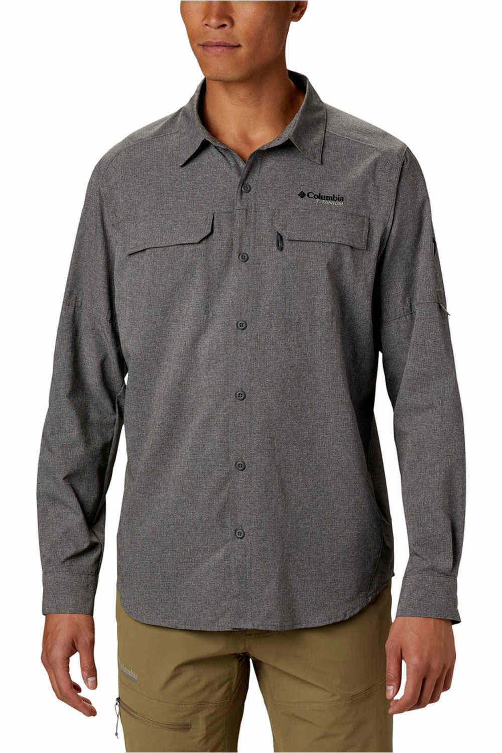 Columbia camisa montaña manga larga hombre Columbia Irico Men's Long Sleeve Shirt vista frontal Columbia camisa montaña manga larga hombre Columbia Irico Men's Long Sleeve Shirt vista frontal