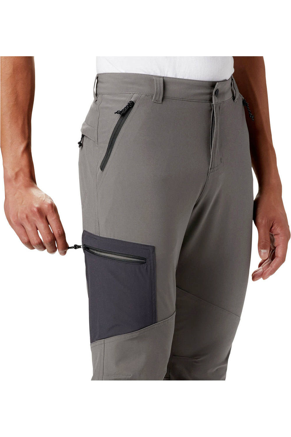 Columbia pantalón montaña hombre Columbia Triple Canyon Pant GR vista detalle Columbia pantalón montaña hombre Columbia Triple Canyon Pant GR vista detalle