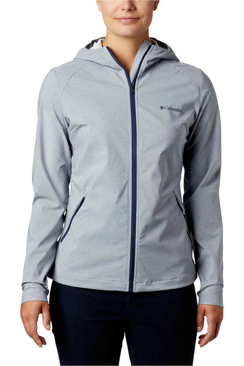 COLUMBIA HEATHER CANYON SOFTSHELL JACKET gris