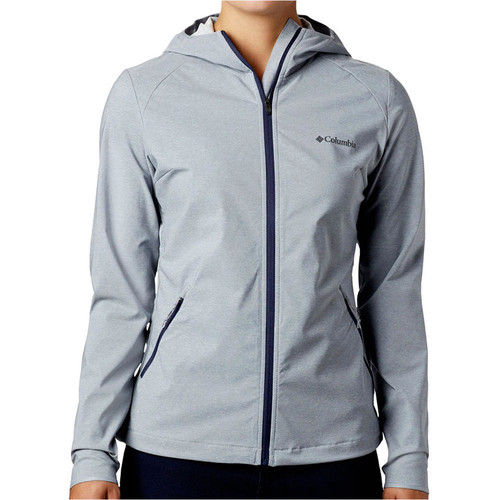 COLUMBIA HEATHER CANYON SOFTSHELL JACKET gris