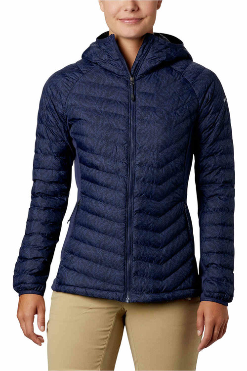 COLUMBIA POWDER PASS HOODED JACKET azul