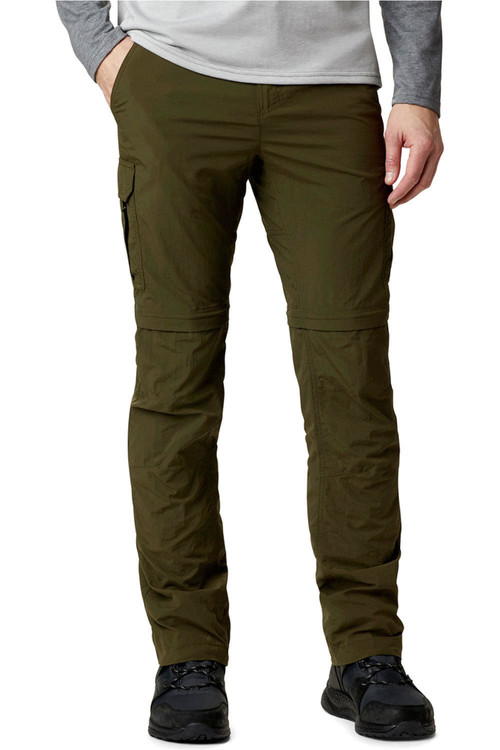 COLUMBIA SILVER RIDGE II CONVERTIBLE PANT verde