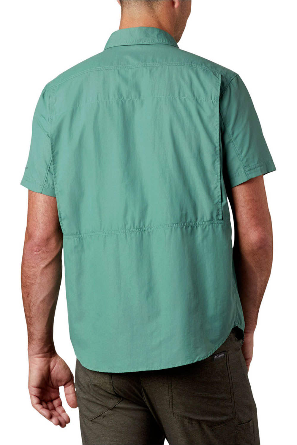 Columbia camisa montaña manga corta hombre Columbia Silver Ridge 2.0 Short Sleeve Shirt vista trasera Columbia camisa montaña manga corta hombre Columbia Silver Ridge 2.0 Short Sleeve Shirt vista trasera