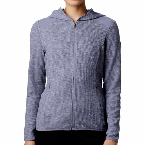 COLUMBIA COGGIN PEAK FZ HOODED FLEECE morado