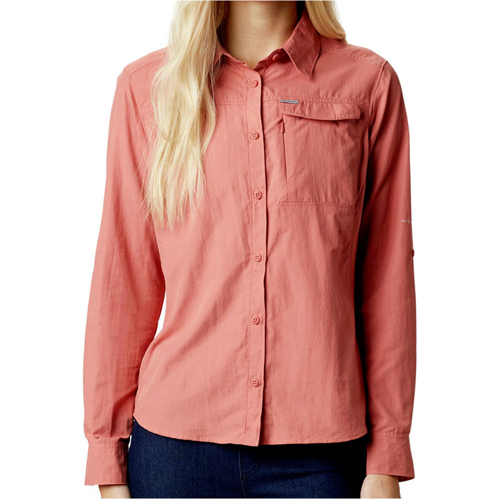Columbia camisa montaña manga larga mujer Columbia Silver Ridge 2.0 Long Sleeve vista detalle Columbia camisa montaña manga larga mujer Columbia Silver Ridge 2.0 Long Sleeve vista detalle