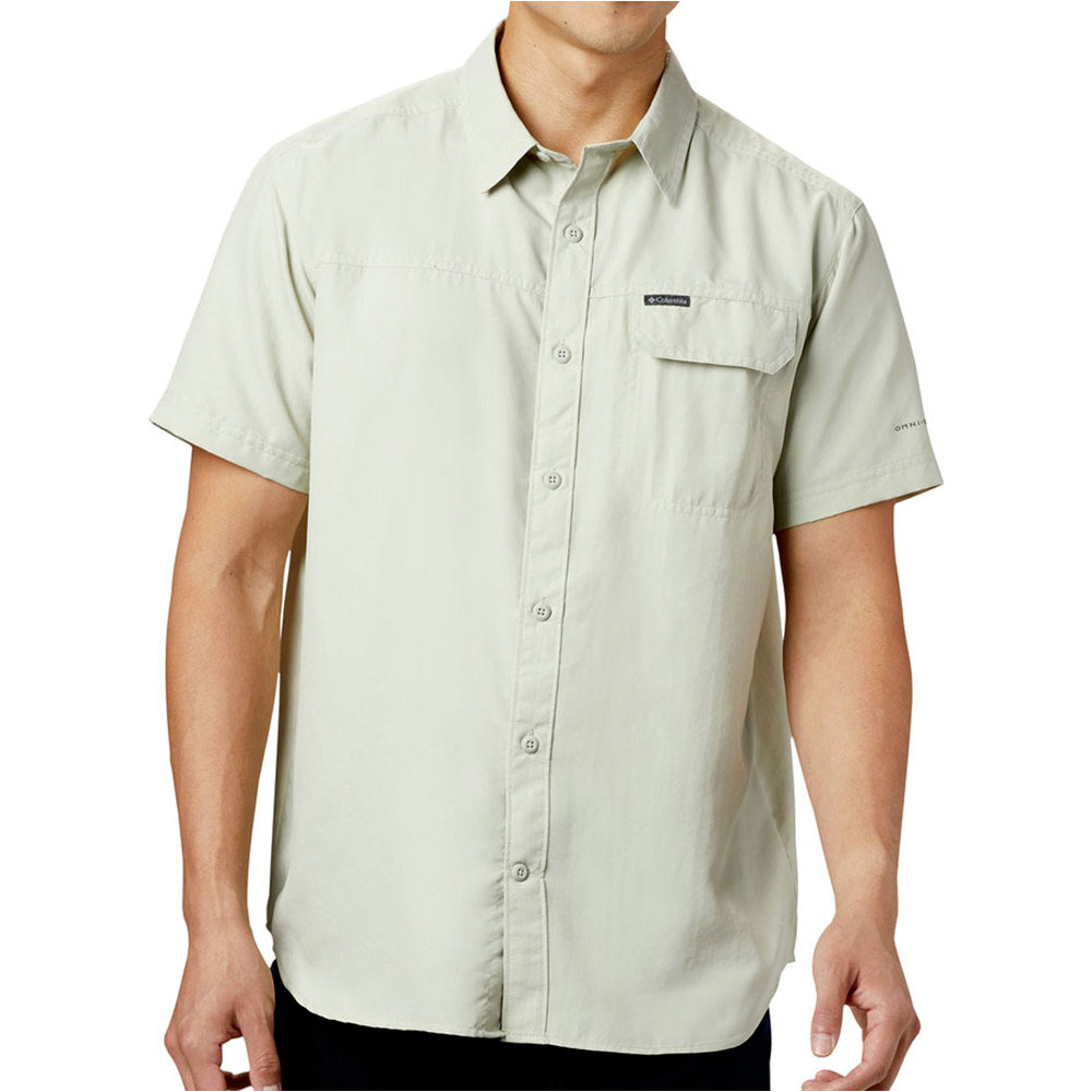 Columbia camisa montaña manga corta hombre Columbia Smith Creek Woven SS vista detalle Columbia camisa montaña manga corta hombre Columbia Smith Creek Woven SS vista detalle