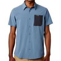 Columbia camisa montaña manga corta hombre Columbia Triple Canyon SS Shirt Solid vista detalle Columbia camisa montaña manga corta hombre Columbia Triple Canyon SS Shirt Solid vista detalle
