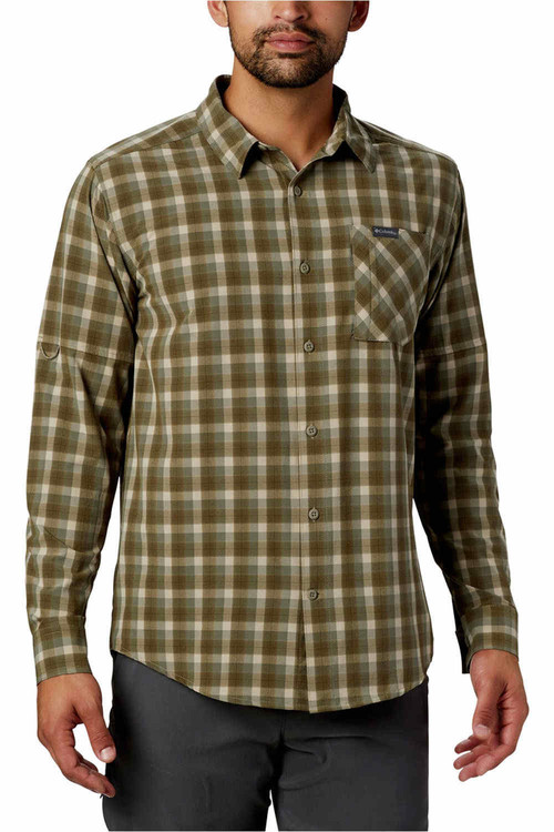 COLUMBIA TRIPLE CANYON LS SHIRT blanco