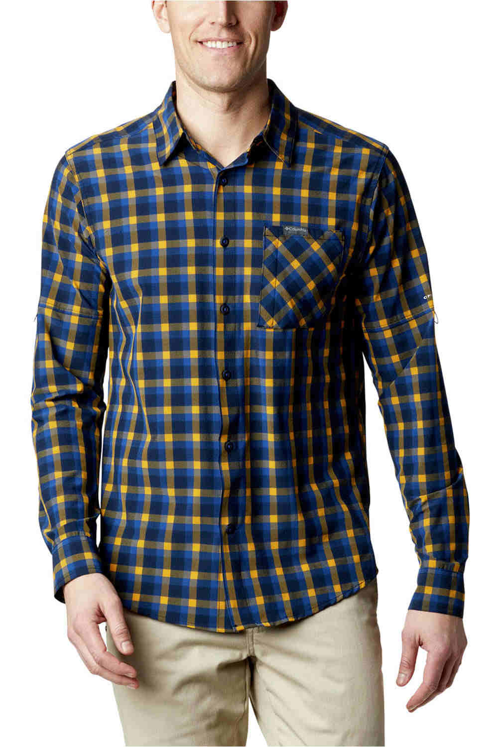 Columbia camisa montaña manga larga hombre Columbia Triple Canyon LS Shirt vista frontal Columbia camisa montaña manga larga hombre Columbia Triple Canyon LS Shirt vista frontal