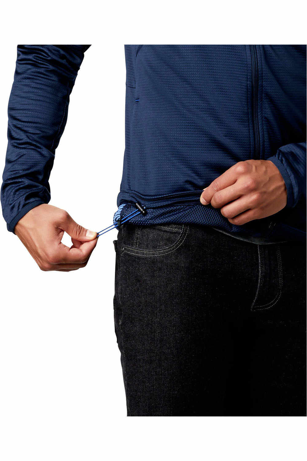 Columbia forro polar hombre Columbia Tech Trail FZ Hoodie vista detalle Columbia forro polar hombre Columbia Tech Trail FZ Hoodie vista detalle