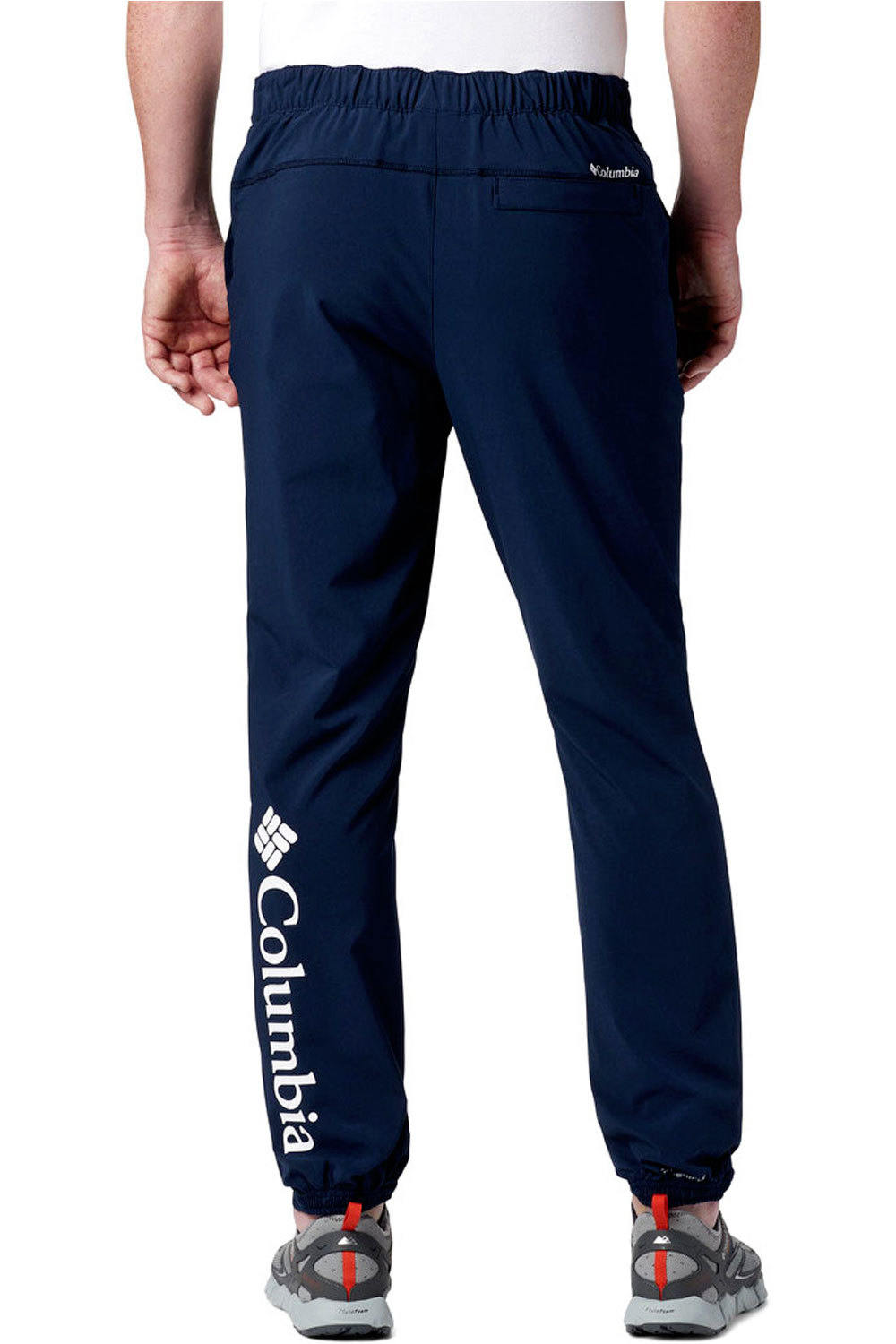 Columbia pantalón montaña hombre Columbia Columbia Lodge Woven Jogger vista trasera Columbia pantalón montaña hombre Columbia Columbia Lodge Woven Jogger vista trasera