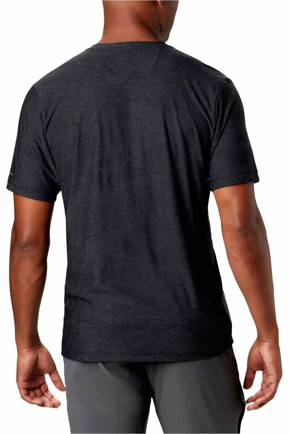 Columbia camiseta montaña manga corta hombre Columbia Maxtrail SS Camo Tee vista trasera Columbia camiseta montaña manga corta hombre Columbia Maxtrail SS Camo Tee vista trasera