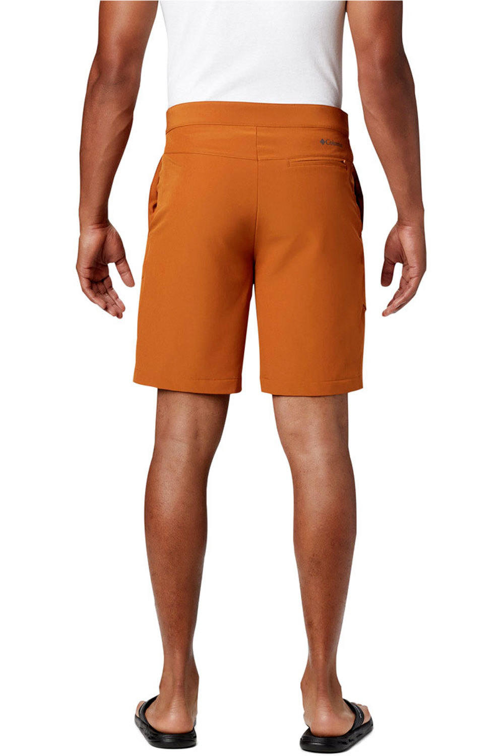 Columbia pantalón corto montaña hombre Columbia Maxtrail Short vista trasera Columbia pantalón corto montaña hombre Columbia Maxtrail Short vista trasera