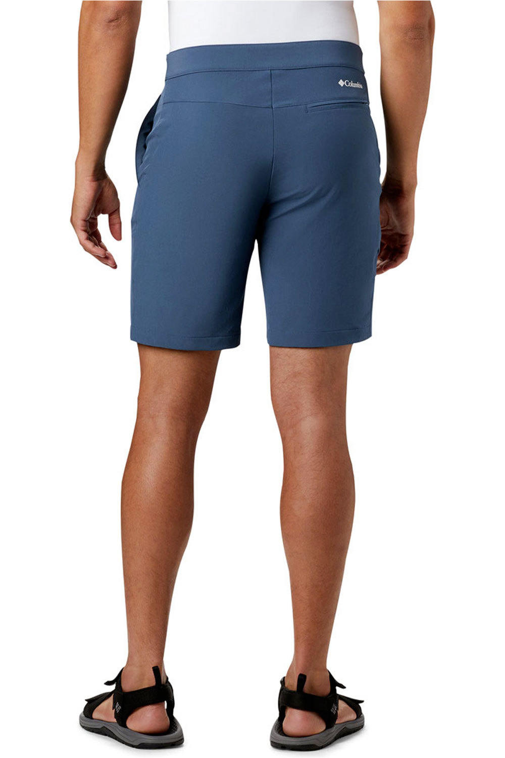 Columbia pantalón corto montaña hombre Columbia Maxtrail Short vista trasera Columbia pantalón corto montaña hombre Columbia Maxtrail Short vista trasera