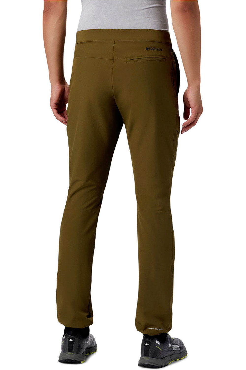 Columbia pantalón montaña hombre Columbia Maxtrail Pant vista trasera Columbia pantalón montaña hombre Columbia Maxtrail Pant vista trasera