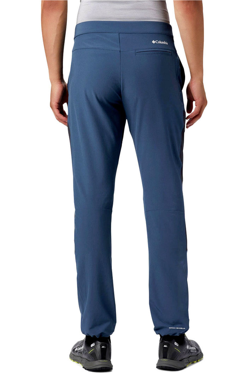 Columbia pantalón montaña hombre Columbia Maxtrail Pant vista trasera Columbia pantalón montaña hombre Columbia Maxtrail Pant vista trasera