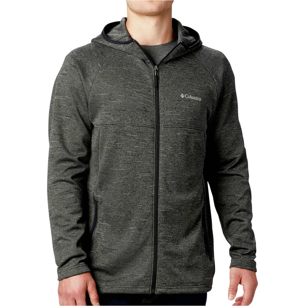 Columbia forro polar hombre Columbia Maple Lake Midlayer FZ Hoodie vista detalle Columbia forro polar hombre Columbia Maple Lake Midlayer FZ Hoodie vista detalle