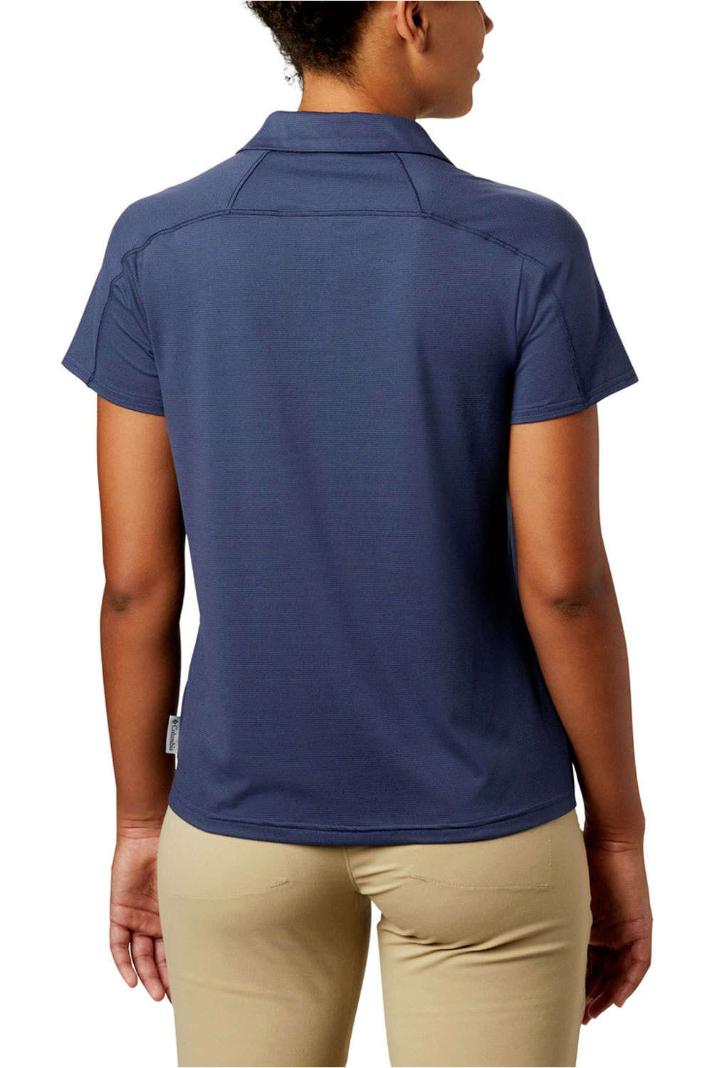 Columbia camiseta montaña manga corta mujer Columbia Firwood Camp II Polo vista trasera Columbia camiseta montaña manga corta mujer Columbia Firwood Camp II Polo vista trasera