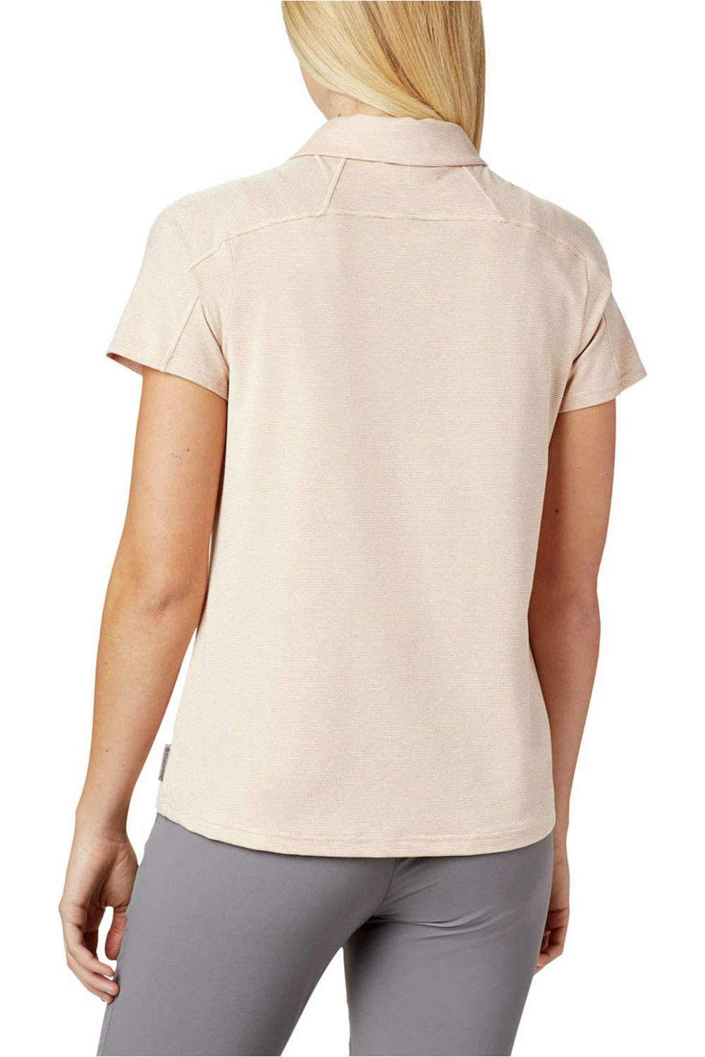 Columbia camiseta montaña manga corta mujer Columbia Firwood Camp II Polo vista trasera Columbia camiseta montaña manga corta mujer Columbia Firwood Camp II Polo vista trasera