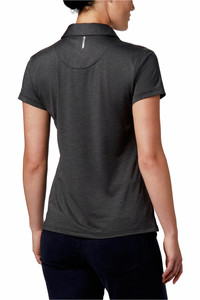 Columbia camiseta montaña manga corta mujer Columbia Bryce Polo vista trasera Columbia camiseta montaña manga corta mujer Columbia Bryce Polo vista trasera