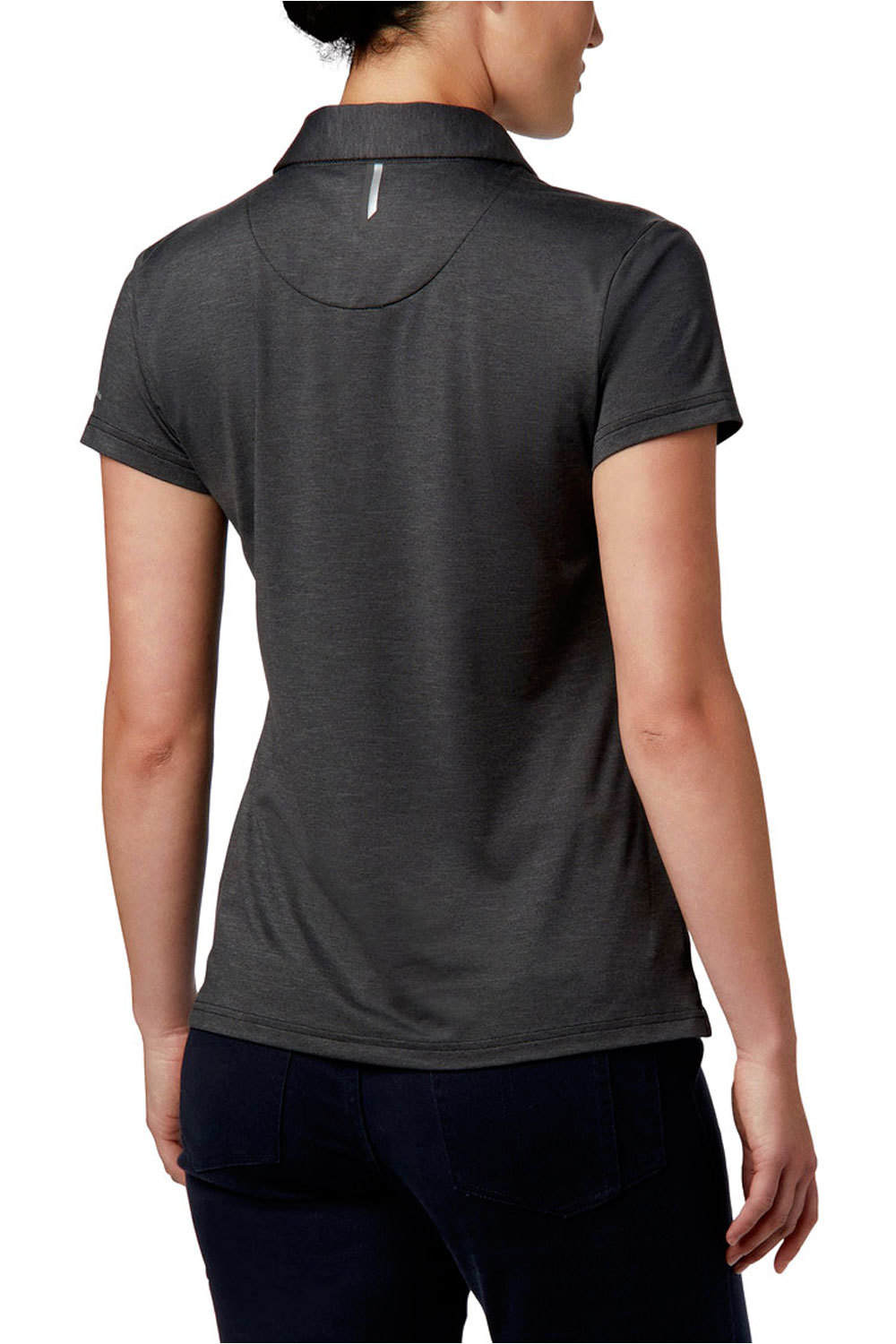 Columbia camiseta montaña manga corta mujer Columbia Bryce Polo vista trasera Columbia camiseta montaña manga corta mujer Columbia Bryce Polo vista trasera