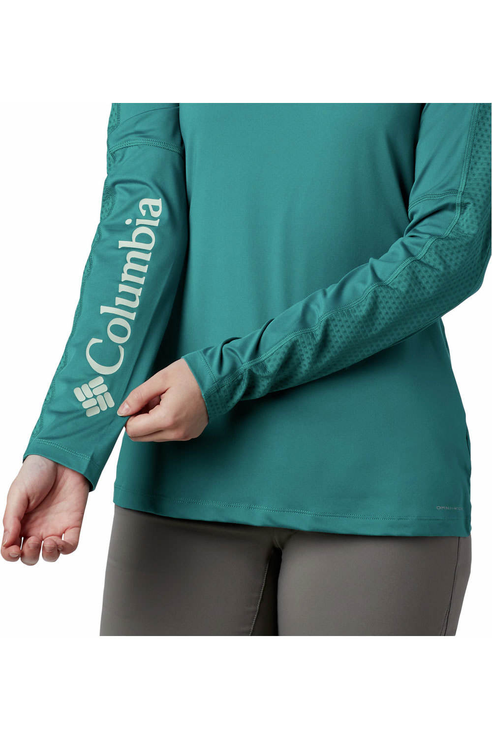 Columbia camiseta montaña manga larga mujer Columbia Windgates LS Tee vista detalle Columbia camiseta montaña manga larga mujer Columbia Windgates LS Tee vista detalle