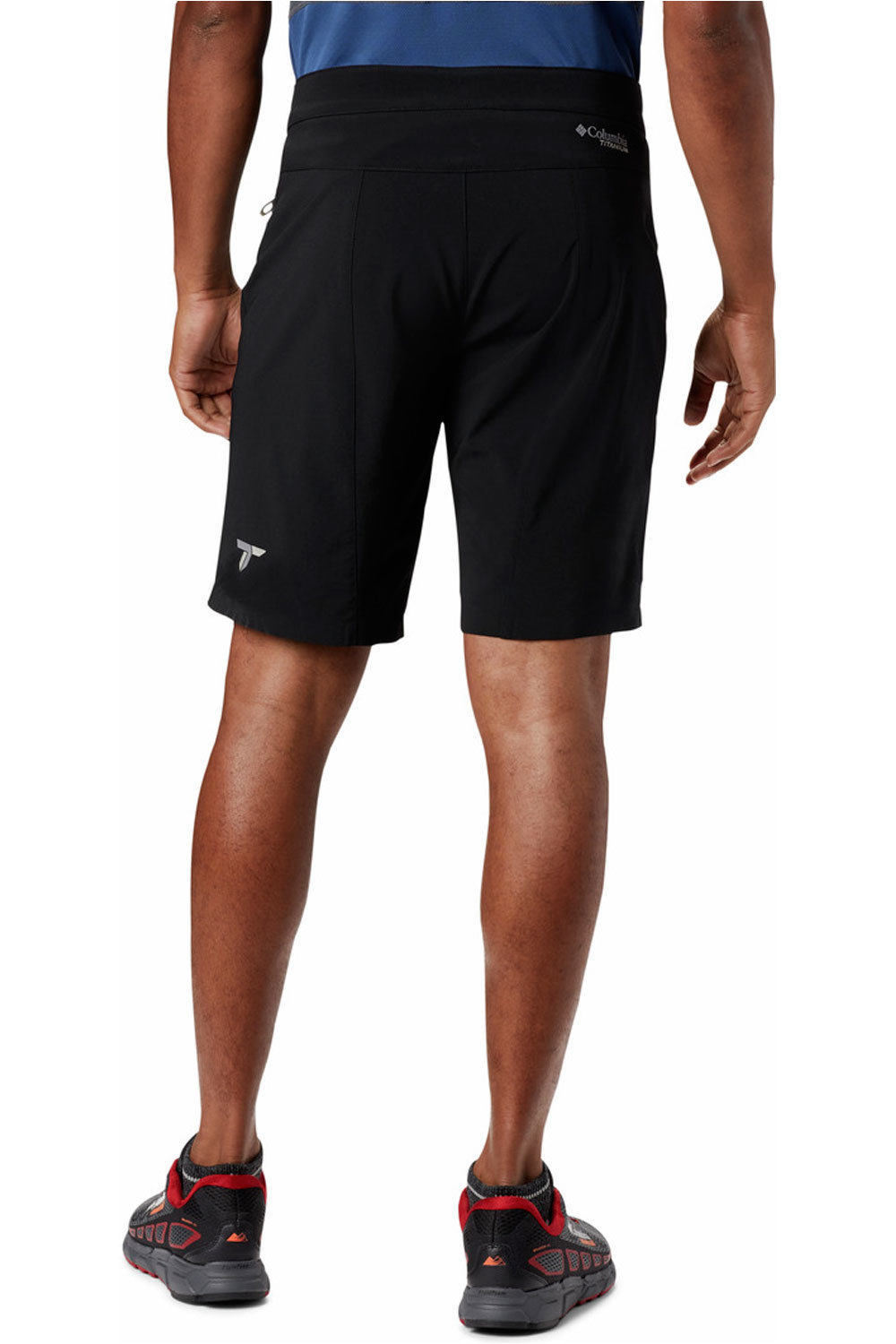 Columbia pantalón corto montaña hombre Columbia M Titan Pass Short vista trasera Columbia pantalón corto montaña hombre Columbia M Titan Pass Short vista trasera