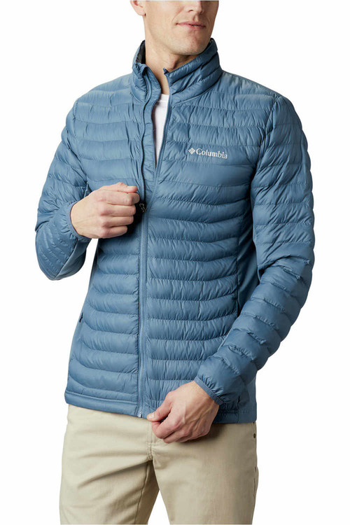 COLUMBIA POWDER PASS JACKET azul