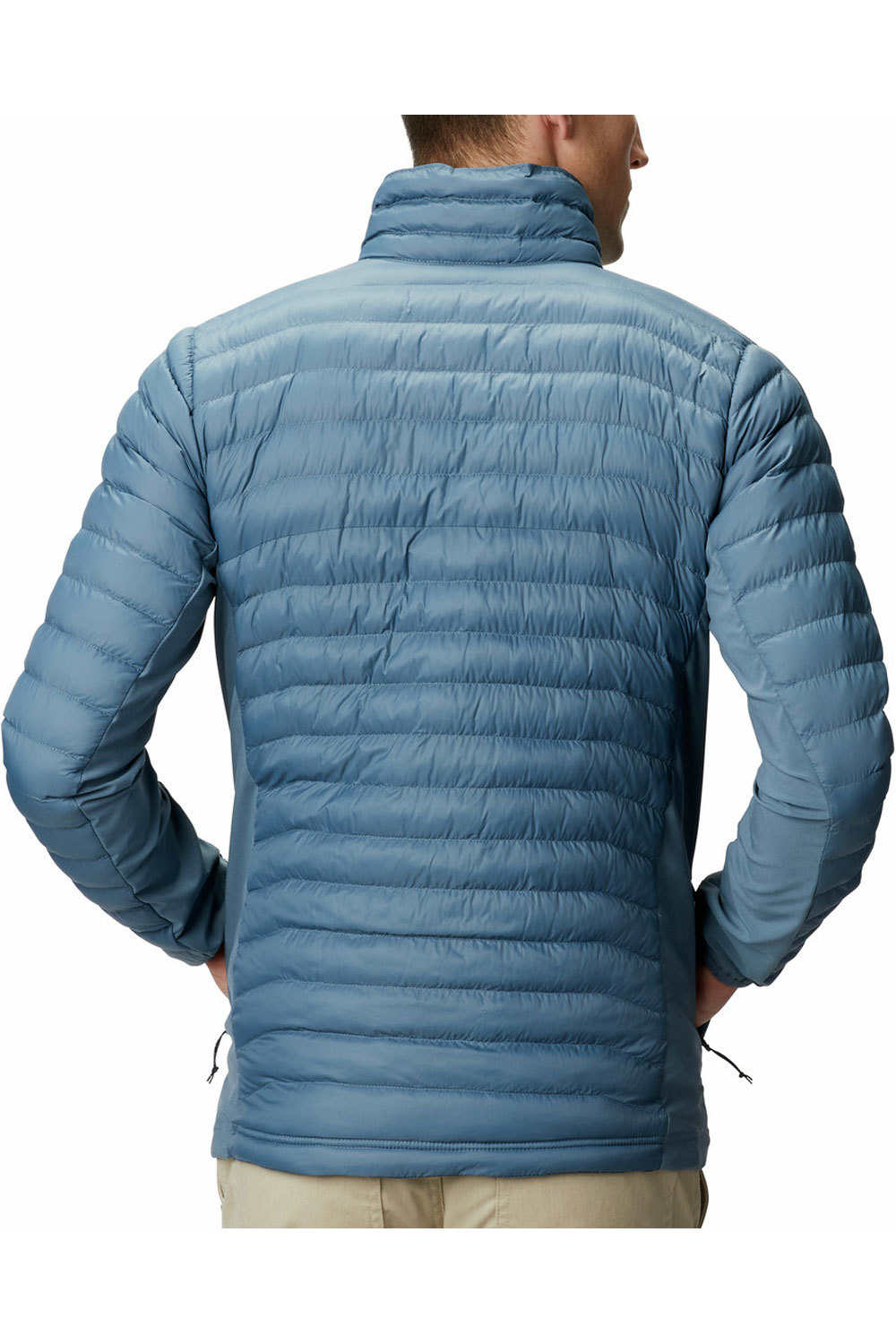 Columbia chaqueta outdoor hombre Columbia Powder Pass Jacket vista trasera Columbia chaqueta outdoor hombre Columbia Powder Pass Jacket vista trasera