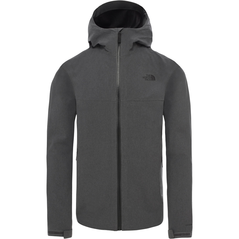 The North Face chaqueta impermeable hombre The North Face M APXFLX FL JKT GR vista frontal The North Face chaqueta impermeable hombre The North Face M APXFLX FL JKT GR vista frontal