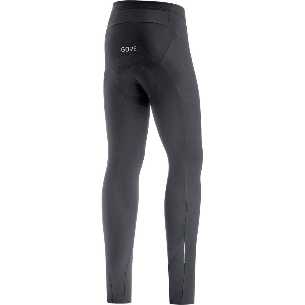 Gore culotte largo hombre Gore C3 Thermo Tights+ vista trasera Gore culotte largo hombre Gore C3 Thermo Tights+ vista trasera