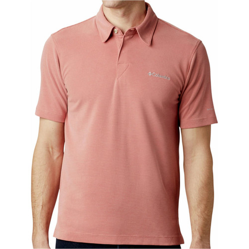 COLUMBIA SUN RIDGE POLO rojo