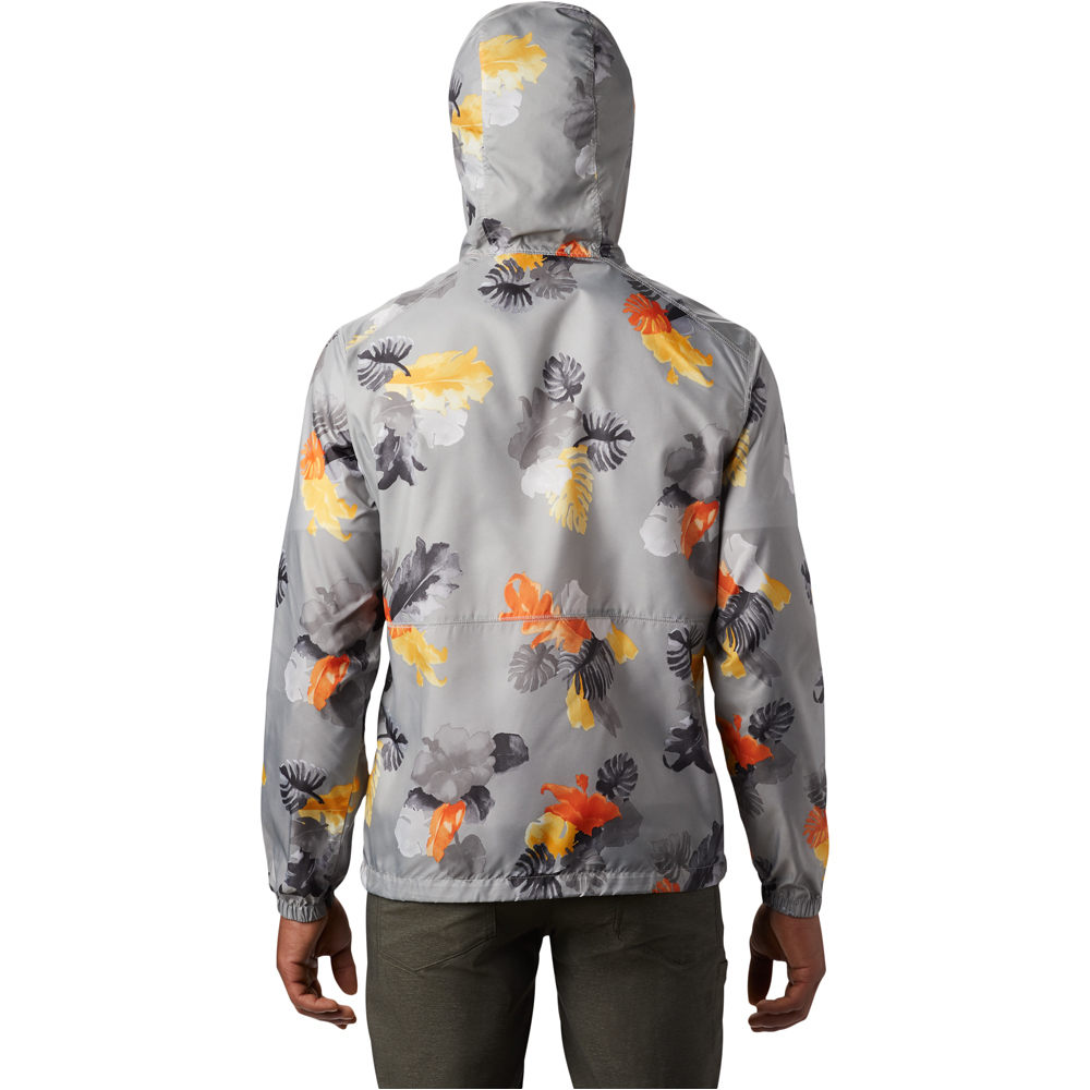 Columbia chaquetas hombre Columbia FLASH FORWARD WINDBREAKER PRINT vista trasera Columbia chaquetas hombre Columbia FLASH FORWARD WINDBREAKER PRINT vista trasera