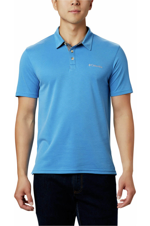COLUMBIA NELSON POINT POLO azul