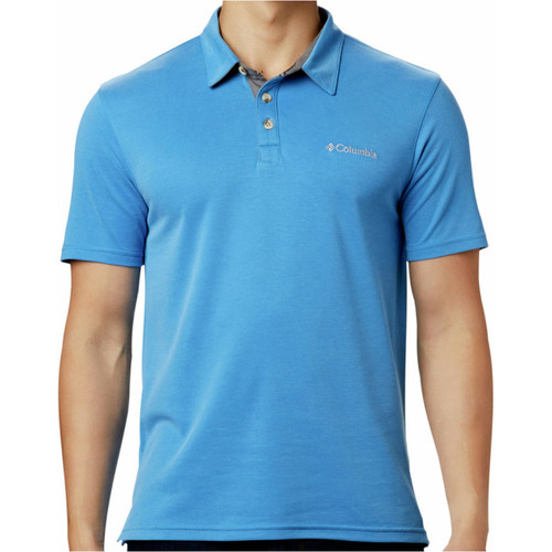 COLUMBIA NELSON POINT POLO azul