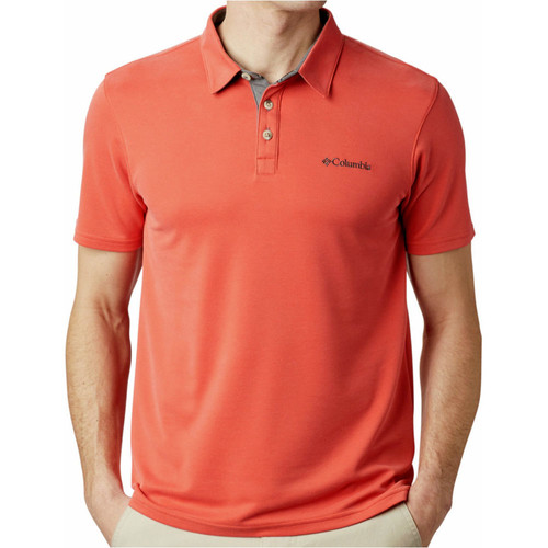 COLUMBIA NELSON POINT POLO naranja