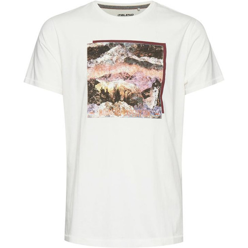 BLEND TEE MOUNTAIN blanco