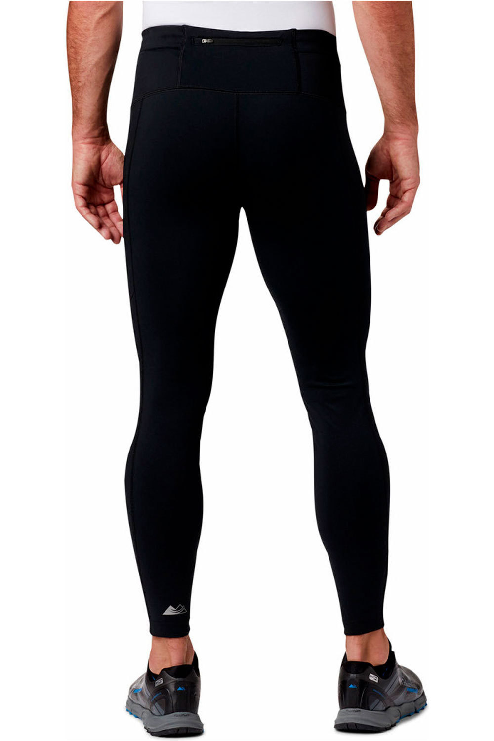 Columbia malla trail running larga hombre Columbia Bajada II Ankle Tight vista trasera Columbia malla trail running larga hombre Columbia Bajada II Ankle Tight vista trasera
