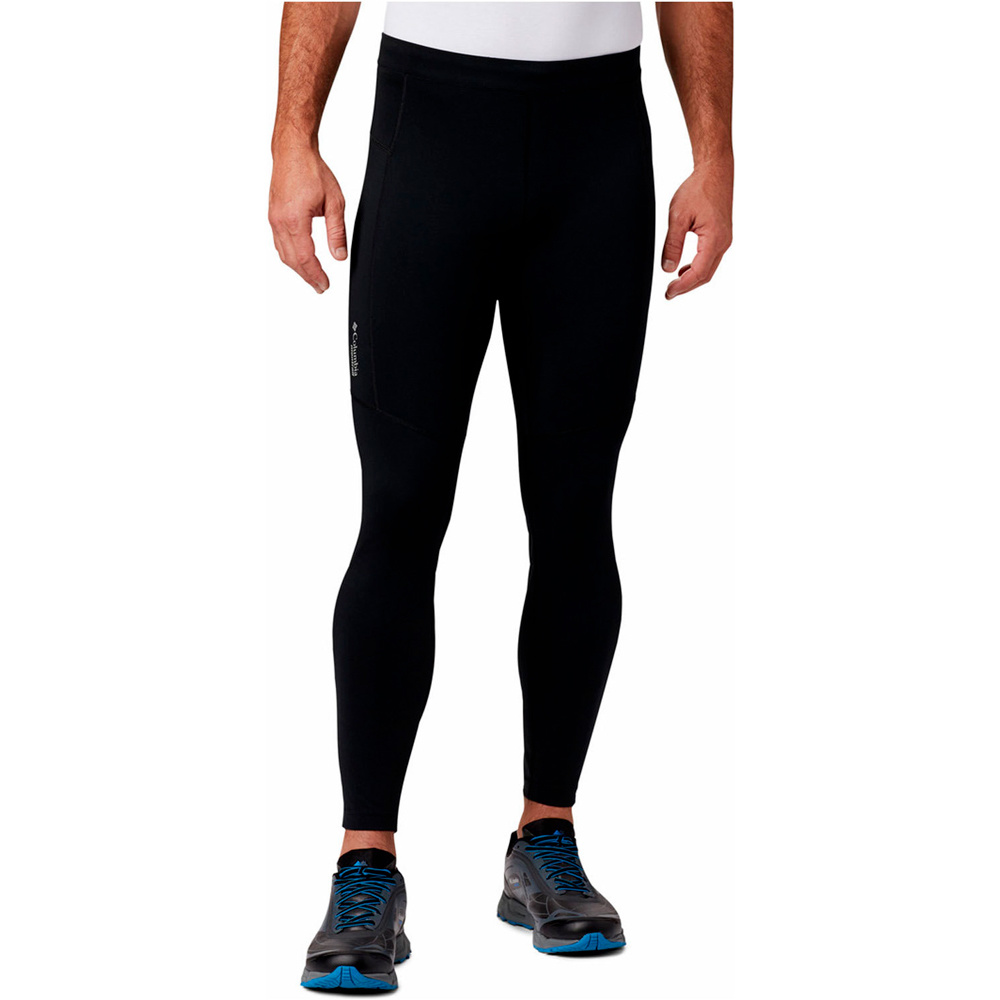 Columbia malla trail running larga hombre Columbia Bajada II Ankle Tight vista detalle Columbia malla trail running larga hombre Columbia Bajada II Ankle Tight vista detalle