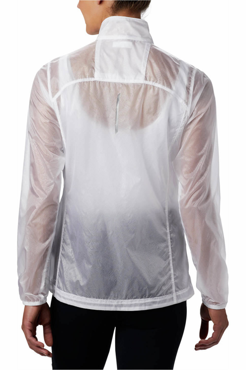 Columbia CHAQUETA TRAIL RUNNING MUJER Columbia W FKT Windbreaker Jacket vista trasera Columbia CHAQUETA TRAIL RUNNING MUJER Columbia W FKT Windbreaker Jacket vista trasera