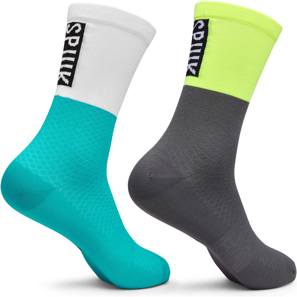 Spiuk calcetines ciclismo Spiuk CALCETIN PACK 2 UDS. XP LARGO UNISEX vista trasera Spiuk calcetines ciclismo Spiuk CALCETIN PACK 2 UDS. XP LARGO UNISEX vista trasera