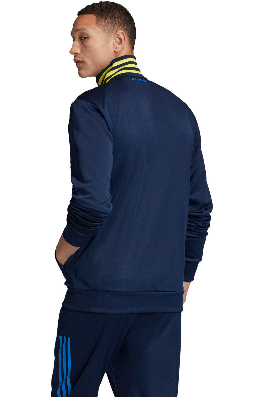 adidas sudadera entrenamiento fútbol Adidas SUECIA 20 3S TRK TOP vista trasera adidas sudadera entrenamiento fútbol Adidas SUECIA 20 3S TRK TOP vista trasera