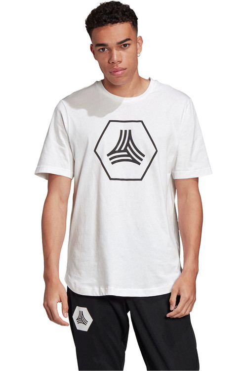 ADIDAS TAN LOGO TEE blanco