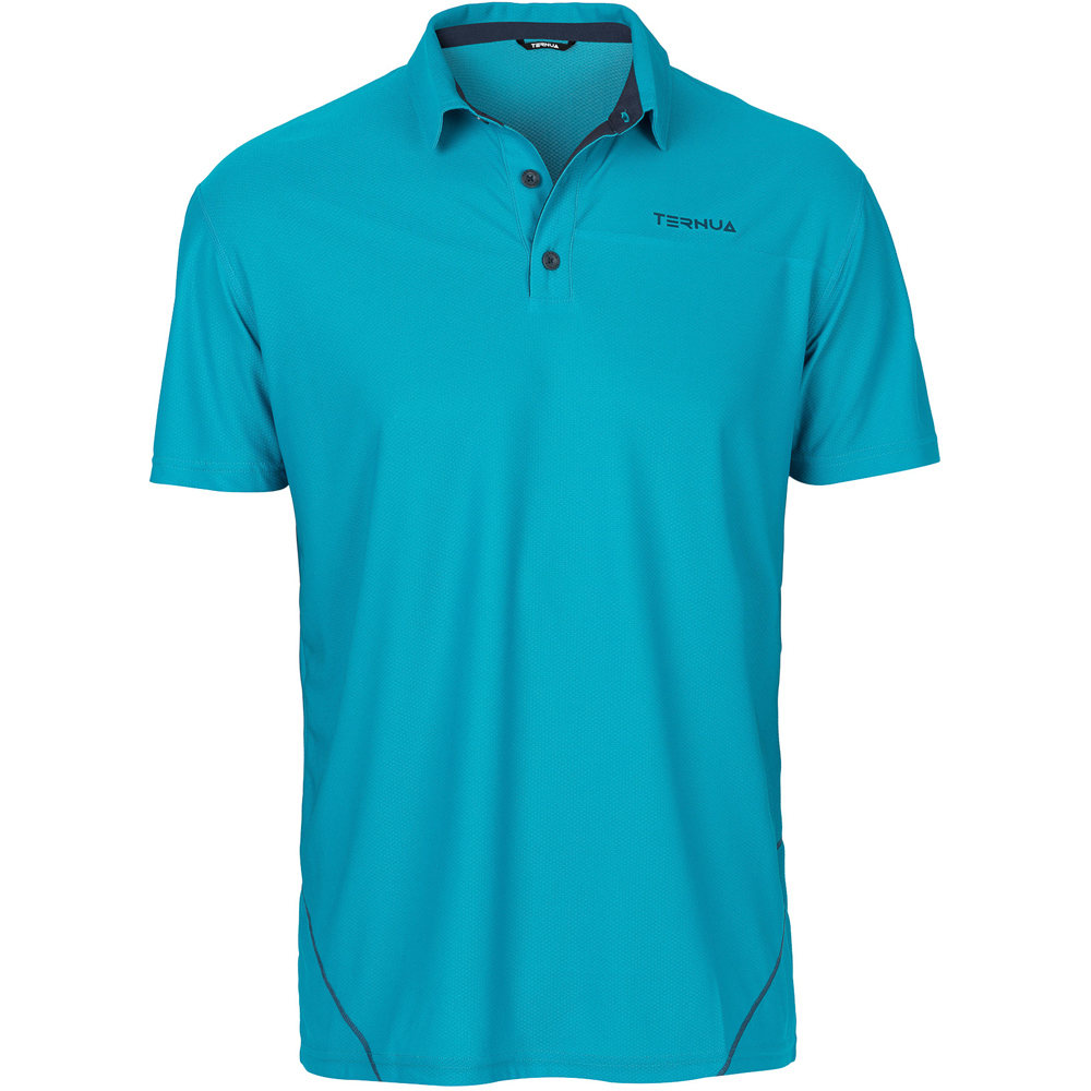 Ternua camiseta montaña manga corta hombre Ternua POLO QUIAPO POLO M vista frontal Ternua camiseta montaña manga corta hombre Ternua POLO QUIAPO POLO M vista frontal