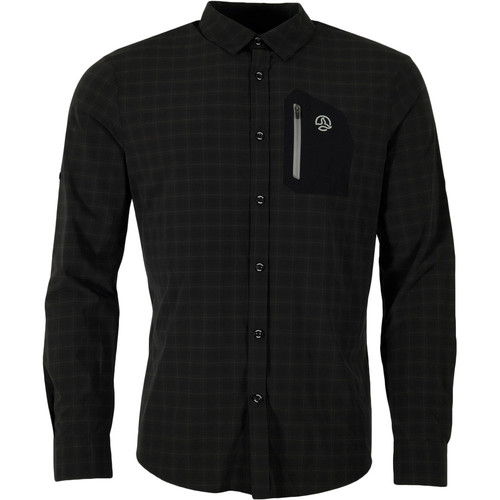 TERNUA CAMISA ATHY LS SHIRT M negro